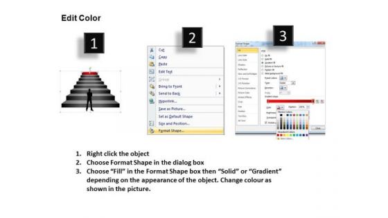 PowerPoint Designs Teamwork Ladder Ppt Layout
