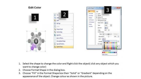 PowerPoint Graphics Business Of 6 Stages Development Process Ppt Templates