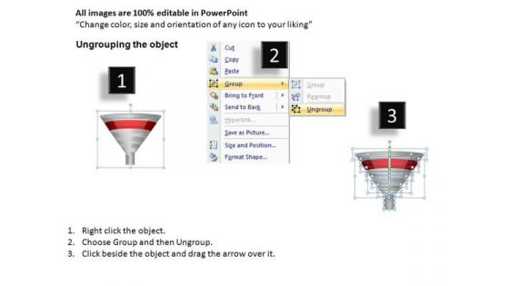 PowerPoint Graphics Sales Marketing Funnel Diagram Ppt Slides