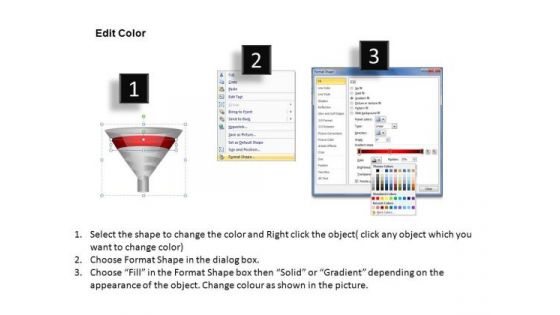 PowerPoint Graphics Sales Marketing Funnel Diagram Ppt Slides