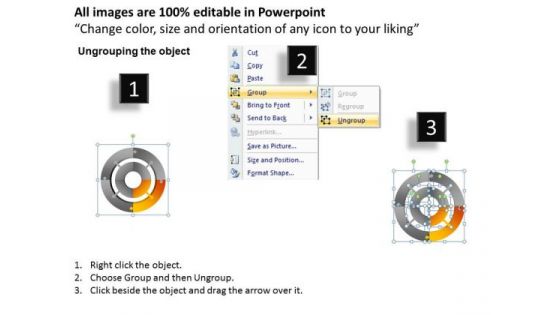PowerPoint Layout Business Leadership 3d Cycle Chart Process Ppt Presentation Designs