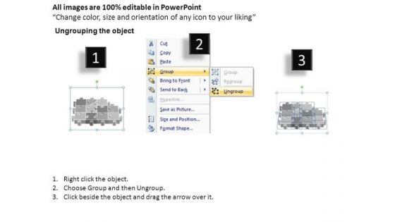 PowerPoint Layout Chart Puzzle Process Ppt Design