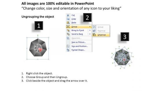 PowerPoint Layout Chart Quadrant Chart Ppt Backgrounds
