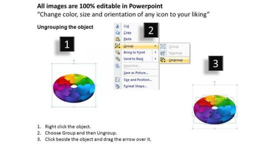 PowerPoint Layout Circle Process Circular Process Ppt Slidelayout
