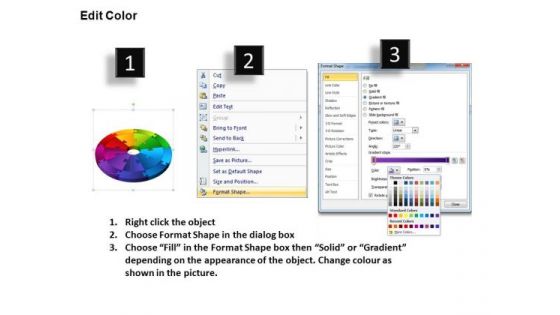 PowerPoint Layout Circle Process Circular Process Ppt Slidelayout