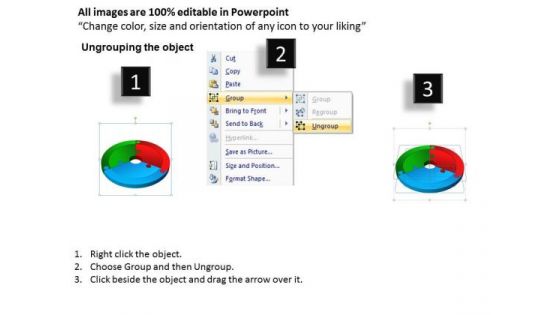 PowerPoint Layout Circle Puzzle Pieces Business Ppt Slides