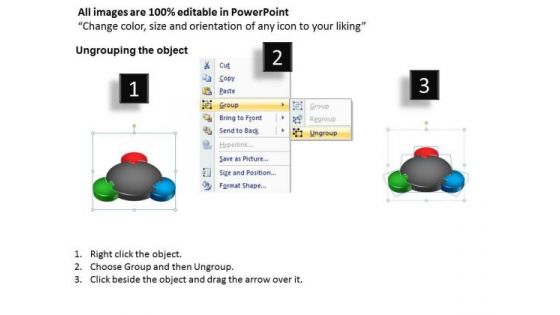 PowerPoint Layout Circular Puzzle Process Chart Ppt Design