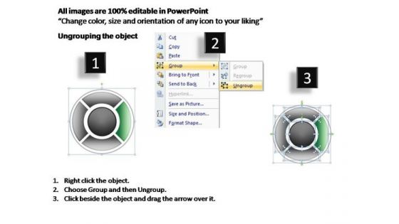 PowerPoint Layout Company Circular Process Ppt Template
