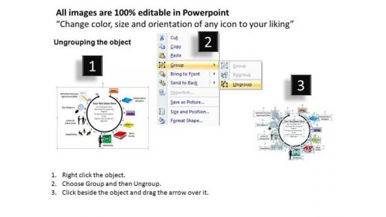 PowerPoint Layout Company Teamwork Steps To Sell A Business Ppt Slide Designs
