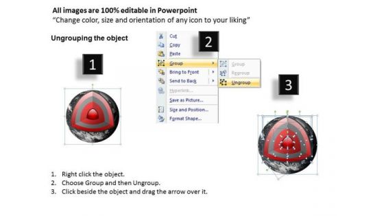 PowerPoint Layout Corporate Strategy Targets Core Diagram Ppt Theme