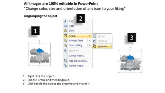 PowerPoint Layout Diagram Puzzle Process Ppt Design Slides
