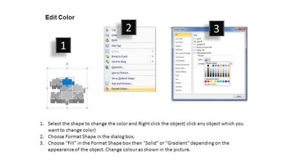 PowerPoint Layout Diagram Puzzle Process Ppt Design Slides