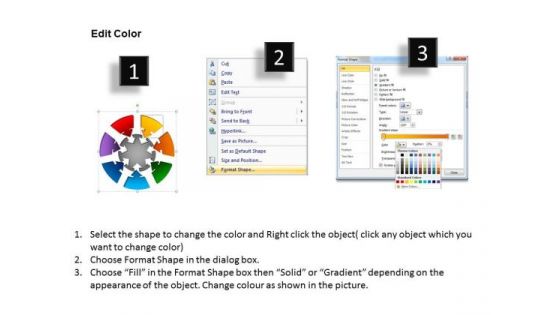 PowerPoint Layout Diagram Round Chart Ppt Layouts