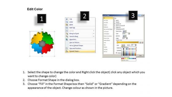 PowerPoint Layout Download Gear Process Ppt Slides
