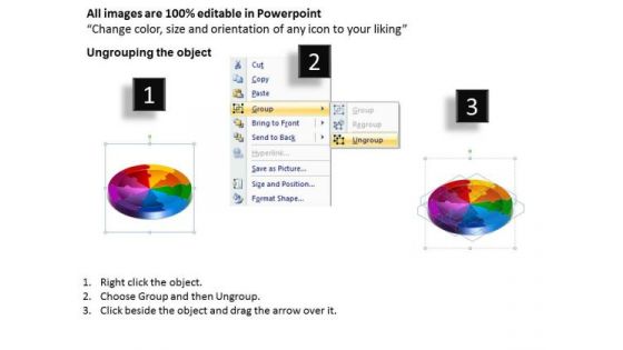 PowerPoint Layout Editable Circle Puzzle Ppt Presentation