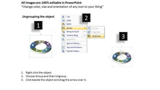 PowerPoint Layout Education Quadrants Ppt Backgrounds