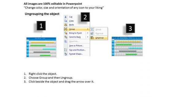 PowerPoint Layout Executive Education Blue Calendar 2012 Ppt Themes