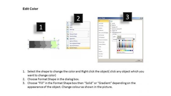 PowerPoint Layout Graphic Stages Ppt Slide