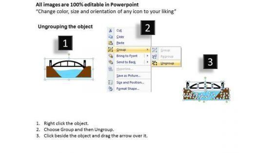 PowerPoint Layout Image Bridge Chart Ppt Theme