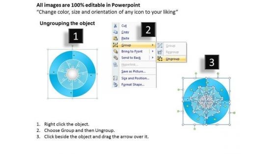 PowerPoint Layout Image Circular Puzzle Ppt Design