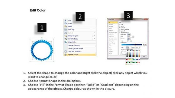 PowerPoint Layout Image Gearwheels Ppt Layout