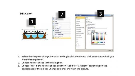 PowerPoint Layout Leadership Bridge Chart Ppt Theme