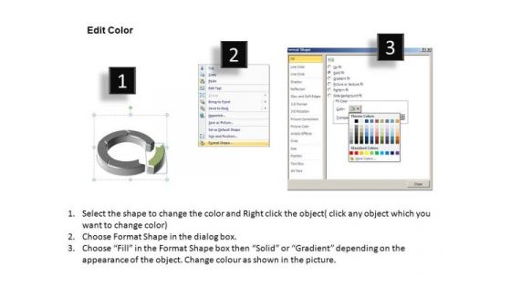 PowerPoint Layout Leadership Components Of Circular Ppt Theme