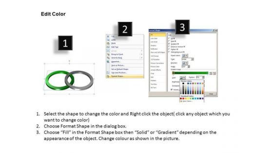 PowerPoint Layout Leadership Rings Ppt Backgrounds