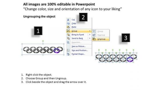 PowerPoint Layout Leadership Rings Ppt Slide