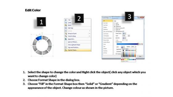 PowerPoint Layout Process Circular Process Ppt Backgrounds