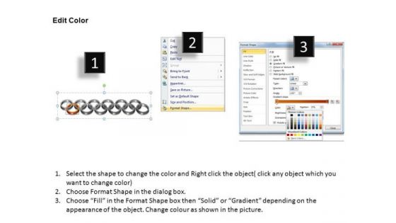 PowerPoint Layout Process Rings Ppt Design Slides