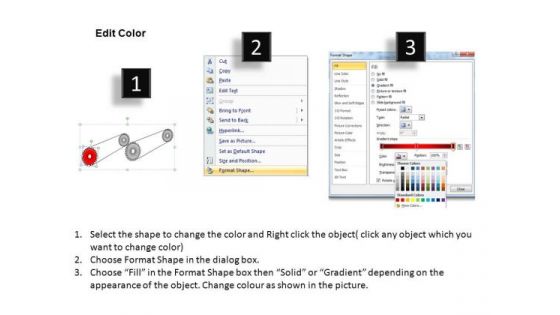 PowerPoint Layout Sales Gearwheels Ppt Design