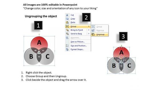 PowerPoint Layout Sales Venn Diagram Ppt Themes