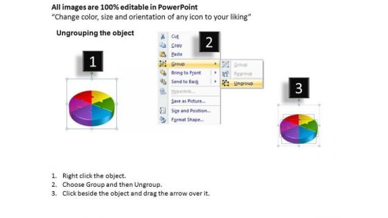 PowerPoint Layout Strategy Cycle Process Flow Ppt Template