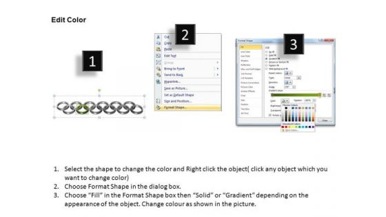 PowerPoint Layout Strategy Rings Ppt Template