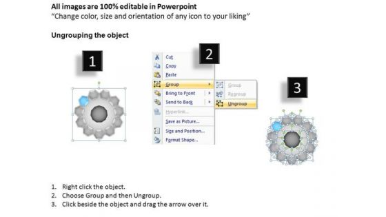 PowerPoint Layouts Business Circular Flow Diagram Ppt Themes