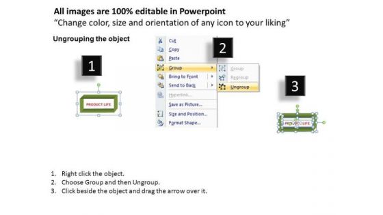PowerPoint Layouts Business Growth Product Lifecycle Steps Ppt Design