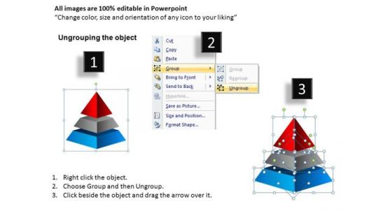 PowerPoint Layouts Business Growth Pyramid Ppt Designs