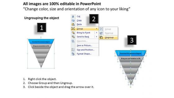 PowerPoint Layouts Business Pyramid Process Ppt Design Slides