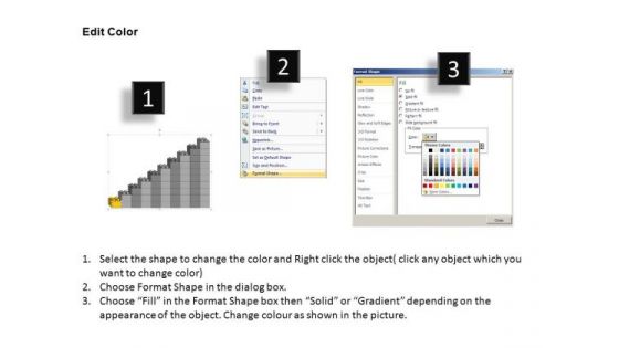 PowerPoint Layouts Chart Lego Blocks Ppt Template