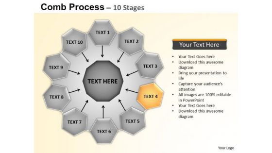 PowerPoint Layouts Circular Flow Diagram Process Ppt Slides