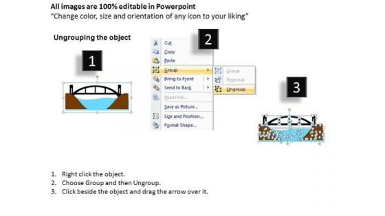 PowerPoint Layouts Closing Gap Company Success Ppt Template
