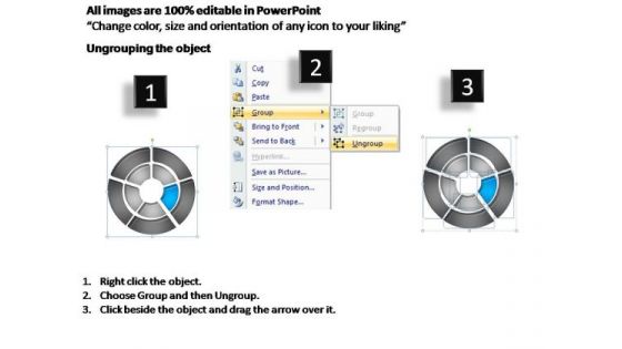 PowerPoint Layouts Company Double Ring Ppt Templates