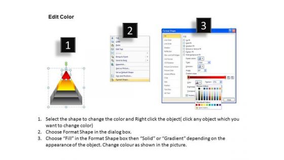 PowerPoint Layouts Company Education Pyramid Ppt Presentation Designs