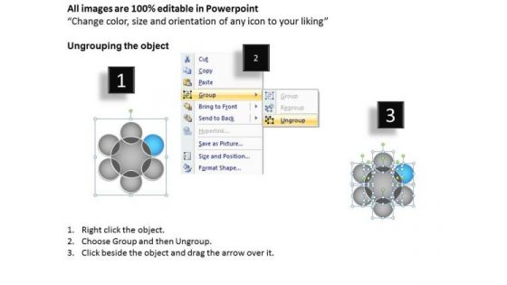 PowerPoint Layouts Company Venn Diagram Ppt Design