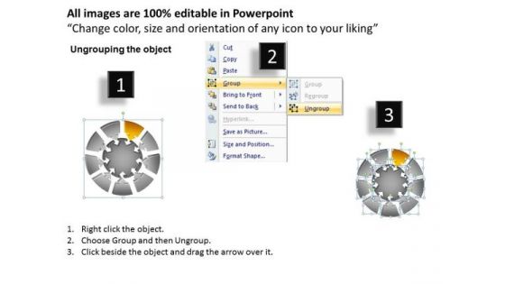 PowerPoint Layouts Diagram Round Chart Ppt Layout