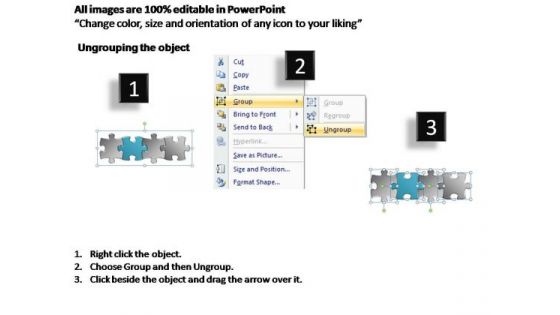 PowerPoint Layouts Download Business Stages Puzzle Ppt Backgrounds