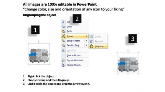 PowerPoint Layouts Download Puzzle Process Ppt Designs