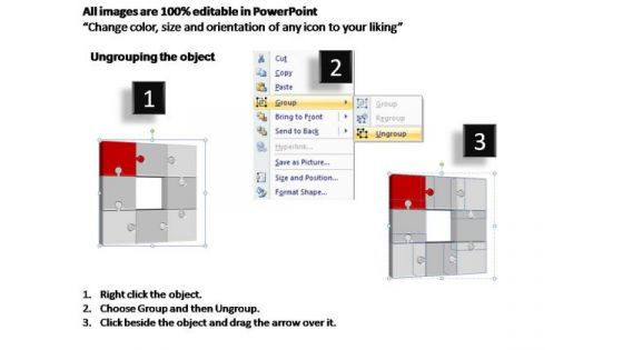 PowerPoint Layouts Download Puzzle Process Ppt Slide Designs