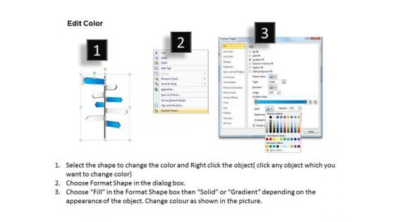 PowerPoint Layouts Editable Directions Ppt Design Slides